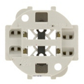 Product Image of GX24Q-6 Base, 75w-600v, Vertical Screw Down w/ Round Base For 70w Lamps, Body Marked w/ Red Ink