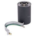 Product Image of 45MFD Round Run Capacitor w/ Bracket (440V), 53H18