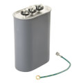 Product Image of 45/5MFD Oval Run Capacitor w/ Ground (440V), 53H29