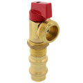 Product Image of Press 1/4 Turn Washing Machine Valve Top Handle (Red)