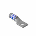 One Hole Standard Barrel Copper Lug, Wire Size #2 AWG, 1/2" Bolt (Brown)