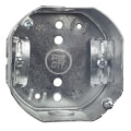 Product Image of 4" x 2-1/8" Deep Octagon Box w/ 1/2" Knockouts & NM C-5 Cable Clamps