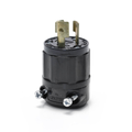 Product Image of Locking Plug, 15A, 125V All Black