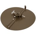 Product Image of 12" Butterfly Damper (Brown)