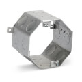 Product Image of 4" x 3-1/2" Deep Octagon Box for Concrete w/ 1/2" & 3/4" Knockouts
