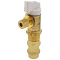 Product Image of Press 1/4 Turn Icemaker Valve (White)