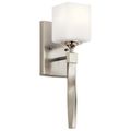 Product Image of Marette 5 " 1 Light Wall Sconce w/ Satin Etched Cased Opal Glass (Brushed Nickel)
