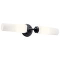 Product Image of Truby 19.75" 2 Light Vanity Light w/ Satin Etched Cased Opal Glass (Polished Nickel)