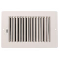 Product Image of 10" x 6" (Wall Opening Size) White Two-Way Plastic Sidewall/Ceiling Register (RZ682 Series)