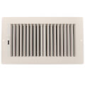 Product Image of 12" x 6" (Wall Opening Size) White Two-Way Plastic Sidewall/Ceiling Register (RZ682 Series)