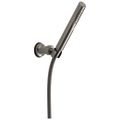 Product Image of Grail Premium Single-Setting Adjustable Wall Mount Hand Shower, 1.75 GPM (Black Stainless), 55085-KS