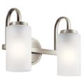 Product Image of Kennewick 2 Bulb Vanity Light (Brushed Nickel)