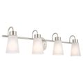 Product Image of Erma 4 Bulb Vanity Light (Brushed Nickel)