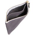 Product Image of 7" Canvas Tool Pouch/Zipper Bag w/ Divider (Gray)