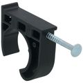 Product Image of PickUp Tube Talon w/ Nail for 3/4" Copper, PEX and CPVC Tubing, Black (Bucket of 1000)