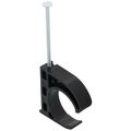 Product Image of PickUp Tube Talon w/ Nail for 1-1/4" Copper, PEX and CPVC Tubing, Black (Pack of 250)