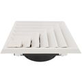 Product Image of RZ505 12" x 12" 2-Way Ceiling Diffuser (Polymer/Rezzin)
