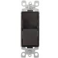 Product Image of Single-Pole AC Quiet Decora Rocker Switch - Brown (120V)