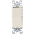 Product Image of Decora Rocker Switch, Single-Pole - Light Almond (15 Amp, 120/277)