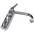 Product Image of Workboard Faucet, Deck Mount, 4" Centers, 6" Swing Nozzle, Lever Handles, B-1110