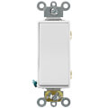 Product Image of Double-Pole Decora Back/Side Wired Switch, 20A - White (120/277V)
