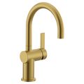 Product Image of Cia Brushed Gold 1 Handle Bar Faucet, 5622BG