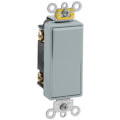 Product Image of 3-Way Decora Plus Rocker Light Switch, Commercial Grade, 20A - Gray (120/277V)