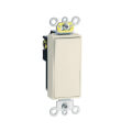 Product Image of 4-Way Decora Plus Rocker Switch, Commercial Grade, 20A - Light Almond (120/277V)