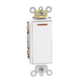 Product Image of 3-Way Decora Plus Illuminated Light Switch, Commercial Grade, 20A - White (120V)