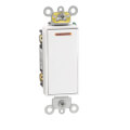 Product Image of 3-Way Decora Plus Rocker Pilot Light, Illuminated On, Commercial Grade, 20A - White (120V)