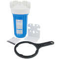 Product Image of AP801B, 1" NPT Blue Whole House Large Diameter Filter Housing (20 GPM)