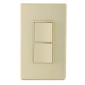 Product Image of Single Pole Decora Combination Light Switch - Ivory (120/277V)