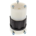 Product Image of Industrial Grade Connector, 15A, NEMA 6-15R - Black/White (250V)