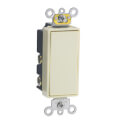 Product Image of Single Pole Double Throw, Decora Maintained Contact Switch, 15A - Ivory (120/277V)