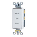 Product Image of Single Pole Double Throw, Decora Maintained Contact Switch, 15A - White (120/277V)