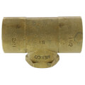 1-1/2" x 1-1/2" x 1" CxCxF Tee (Lead Free)