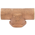 3/4" CxCxF Tee (Lead Free)