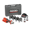 RP 241 Compact Press Tool Kit w/ 12V Batteries and Charger (Includes 1/2" to 1-1/4" ProPress Jaws)