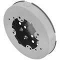 Product Image of 5-1/2" Dia. Solid Base Fan Box Fitting (White)