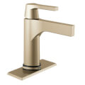 Product Image of Zura Single Handle Bathroom Faucet w/ Touch2O.xt Technology (Champagne Bronze), 574T-CZ-DST