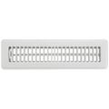 Product Image of 2" x 12" (Wall Opening Size) White Floor Register (350 Series)