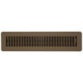 Product Image of 2" x 14" (Wall Opening Size) Golden Sand Floor Register (350 Series)
