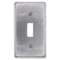Product Image of 4" x 2-1/8" x 1/4" Raised Utility Box Cover for One Toggle Switch