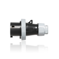 Product Image of 30A, 347/600V 3-Phase, 4P, 5W, LEV Series IEC 60309-1 & 60309-2 Pin & Sleeve Plug, IP66/IP67/IP68/IP69K, Watertight (Black)