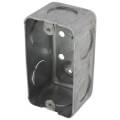 Product Image of 4" x 2-1/8" x 1-7/8" Single-Gang Utility Box w/ 3/4" Knockouts