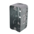 Product Image of 4" x 2-1/8" x 2-1/8" Single-Gang Utility Box w/ 1/2" Knockouts
