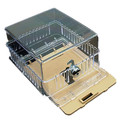 Product Image of 4-3/4" x 4-1/4" x 2-3/4" Clear Plastic Thermostat Guard with Two Bases