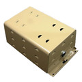 Product Image of 6" x 4" x 3" Steel Thermostat Guard with Solid Base (Beige Steel)
