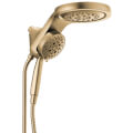 Product Image of HydroRain H2Okinetic 2-in-1 Shower Head 2.5 GPM 5-Spray Pattern (Champagne Bronze), 58680-CZ25