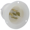 Product Image of 20A, Flanged Inlet Locking Receptacle, Industrial Grade